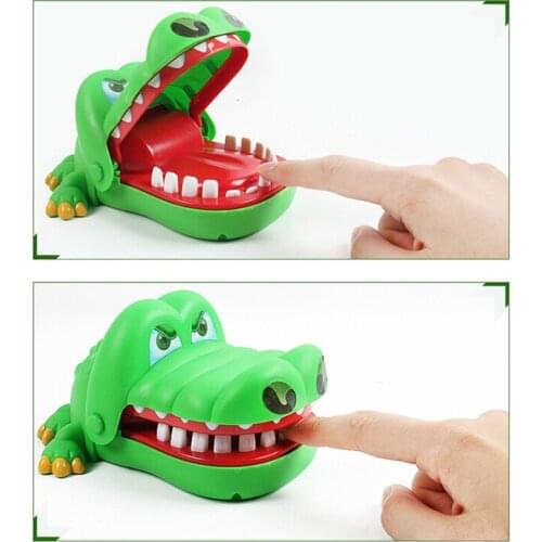 Bite Finger Crocodile Board Game Crazy Crocodile Pulling Teeth Kids Puzzle Toy Bar Family Party Game Xmas Children Best Gift