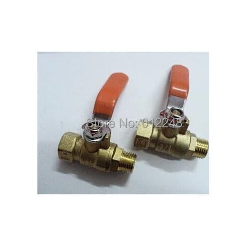 Female and male Thread Pneumatic Connector Ball Valve 3/8 DN10
