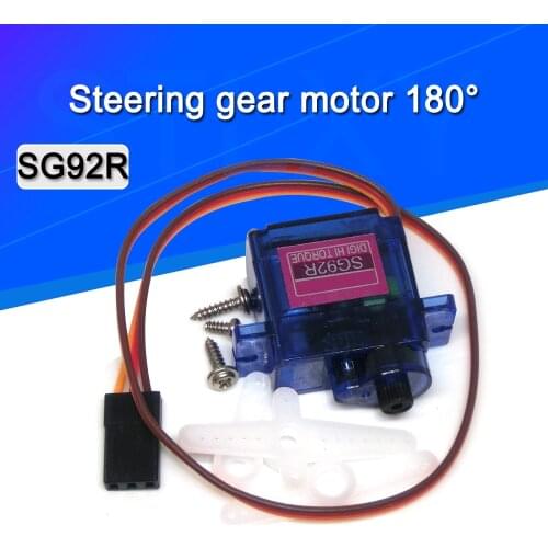 SG92R 2.5KG Micro 9g Servo Nylon Carbon fiber Gears Replace SG90 For RC Model Aeromodelling Helicopter Parts