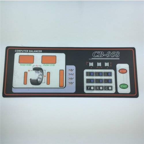 STARPAD Auto parts Tire balancing machine balancing machine accessories CB958 key sheet panel (7-pin) free shipping