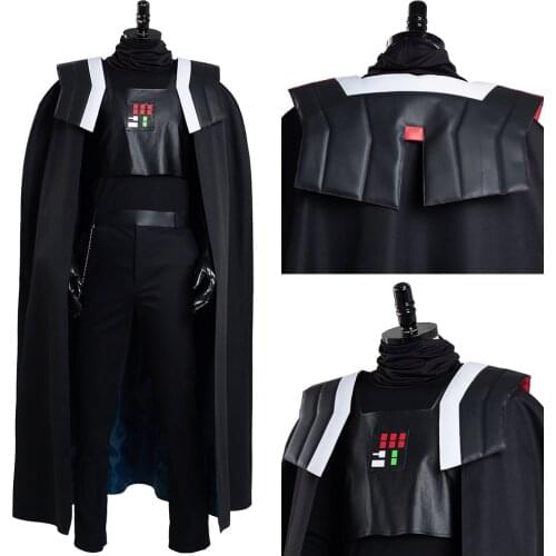 Wars: Visions Dark Jedi Cosplay Costume Outfits Halloween Carnival Suit For Adult Men Custom Made