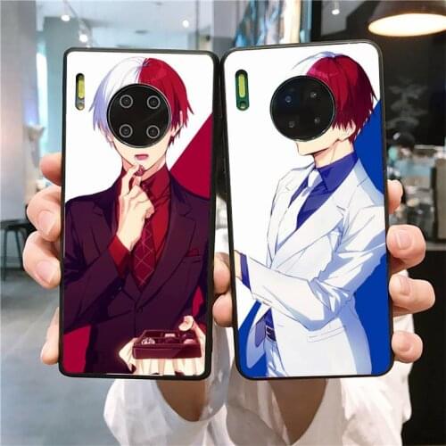 YNDFCNB My Hero Academia Todoroki Shouto Phone Case for Huawei Mate 20 10 9 40 30 lite pro X Nova 2 3i 7se
