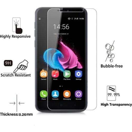 For Oukitel C9 c5 c4 Screen Protector Tempered Glass Film 9H 2.5D Protective Films Case Cover for Oukitel k4000 plus