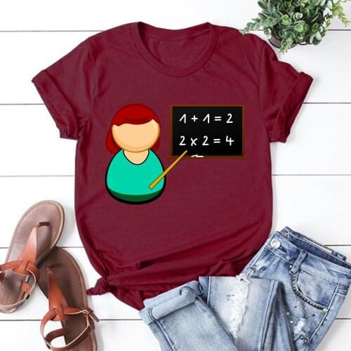 Blackboard Women 2021 Summer Short Sleeve Fashion Print Lady T-shirts Top T Shirt Ladies Womens Graphic Female Tee TX8367
