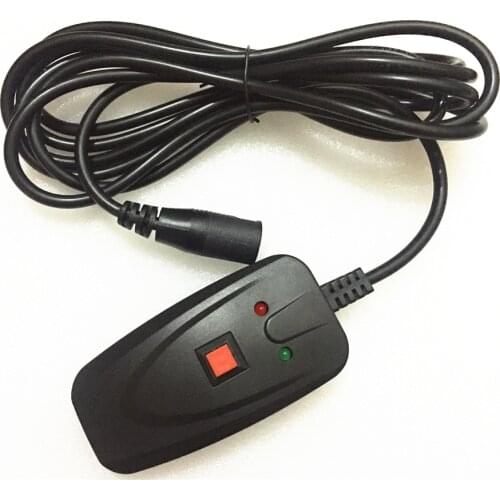 3 Pins 3M Fog Machine Controller With Indicator Light For 400W/500W/1200W/1500W Smoke Machine/LED Stage Fogger Receptor/Receiver