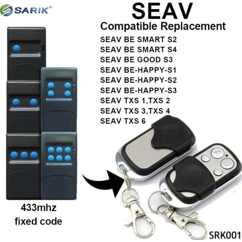 5 pcs copy SEAV remote control 433.92Mhz remote control top-432na remotes