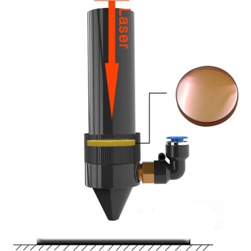 Zinc Selenide Focus Lens 12F50.8 For CO2 Laser Focusing Lens Engraver/Engraving Cutter Cutting Machine