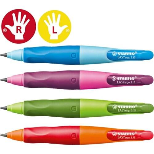 Germany Stabilo 7892 Ergo Pencils with Sharpeners Right-Left handed mechanical pencil