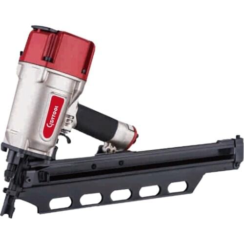 Professional Frame Nail Gun GDY-SRN9021L, 21 Degree Plastic Collated Strip long magazine Framing Nail Gun Pneumatic Frame Nailer