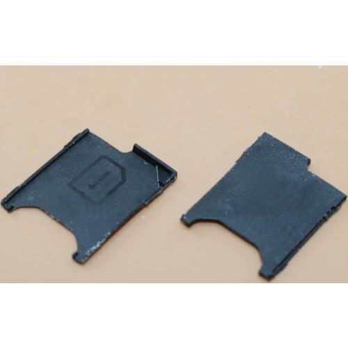 YuXi 1PCS/LOT for Sony Ericsson Xperia Z L36H C6603 C6602 LT36 sim card reader tray slot socket black color