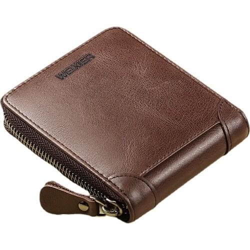 NEW Brand Mens wallet Casual Zipper Men Wallets Card Holder Small Wallet Male Quality PU Leather Coin purse man cartera hombre