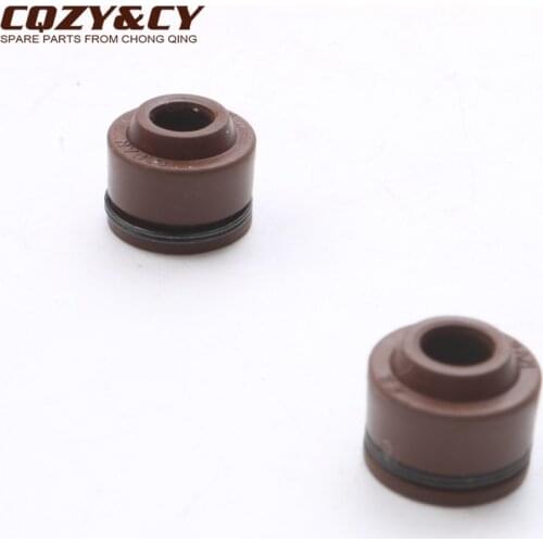 Valve stem oil seal for SYM Symply II Vs X Pro 125 Fiddle II Joyride Symphony S Vs Eu3 150cc 12209-H6B-900 100669290 4T