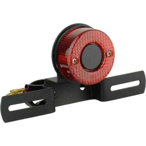 Motorcycle RED Brake Tail Rear Light Bulb for Harley Chopper Bobber Custom 12V Cafe Racer Motorbike Brake Lights