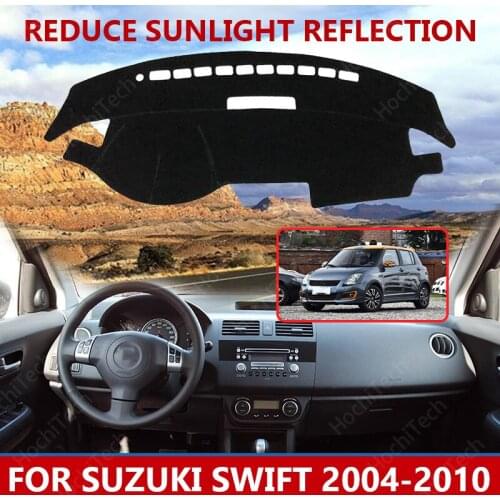 For Suzuki Swift 2004-2010 Dashmats Car-styling Accessories Dashboard Cover Pad Carpet sunshade