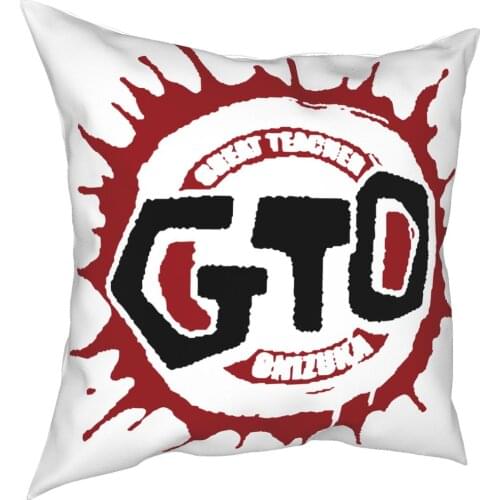 GTO Great Teacher Onizuka Pillowcover Home Decorative Manga Japan Japanese Eikichi Anime Cushions Throw Pillow for Sofa