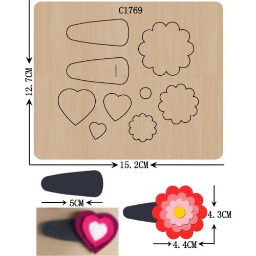 New Bow Wooden die Scrapbooking C1769 Cutting Dies