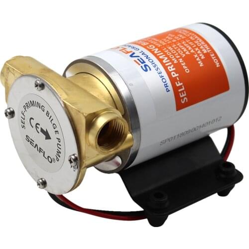 Seaflo Water Puppy Self Priming Bilge Pump Marine Utility Bilge Pump 12V DC Bronze