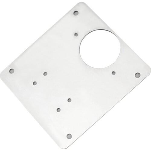 Hinge Repair Plate with Mounting Screws Cabinet Cupboard Furniture Drawer Window Stainless Steel Plate Repair Hardware Accessory
