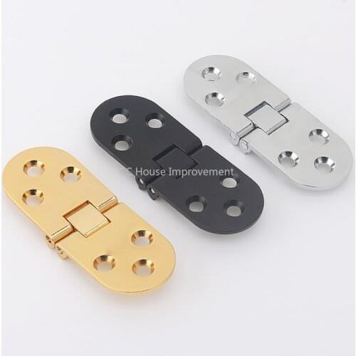 4pcs/set Folding Desktop Accessory For Sewing Machine Hardware Flap Hinge Zinc Alloy 78x29mm Drawer Door Cupboard Window Cabinet