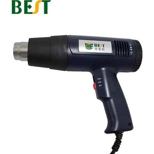 BST-8016-3A Handheld Adjustable Constant Temperature Heat Gun Hot Air Blower Anti-Slip Handle Softening Welding Material Tools