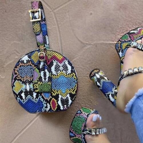 Handbag 2020 Hot Snake Multi Colors Unique Round Circular Handbags Female Ladies All Match Luxury Bags Women
