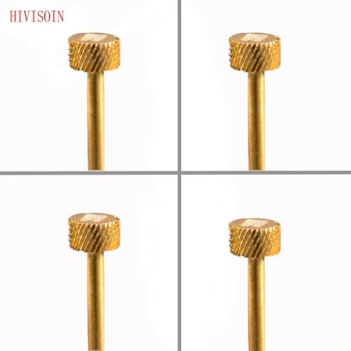 HIVISOIN Carbide Nail Drill Bit - 2-Week Backfill Bit - M (Gold)