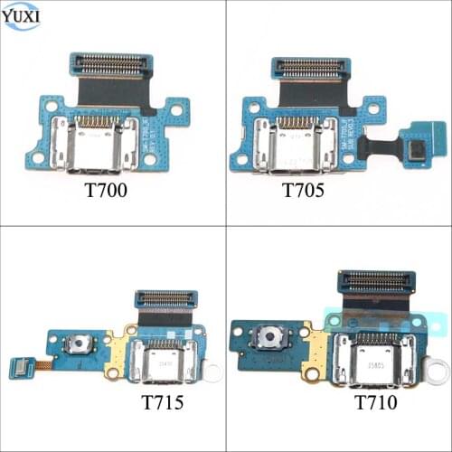 YuXi USB Charging Dock Flex Cable For Samsung Galaxy Tab S 8.4 T700 T705 T710 T715 SM-T700 SM-T705 Charger Port Connector Board