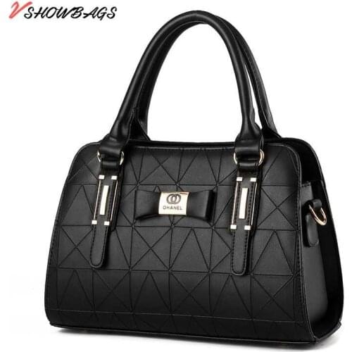 High Quality Fashion Retro PU Leather Women Handbags Bags for Traveling Lady Shoulder Bags