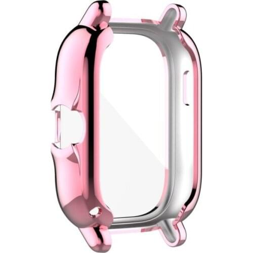 Suitable For Huami Amazfit GTS 2 Watch Protective Case TPU A1968 Electroplating Anti-fall All-inclusive Rubber Sleeve