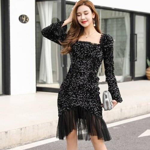 Women 1920s Gatsby Mermaid Evening Short Dresses for Women Vintage Formal Prom Cocktail Dress Sequin Elegant Evening Gown