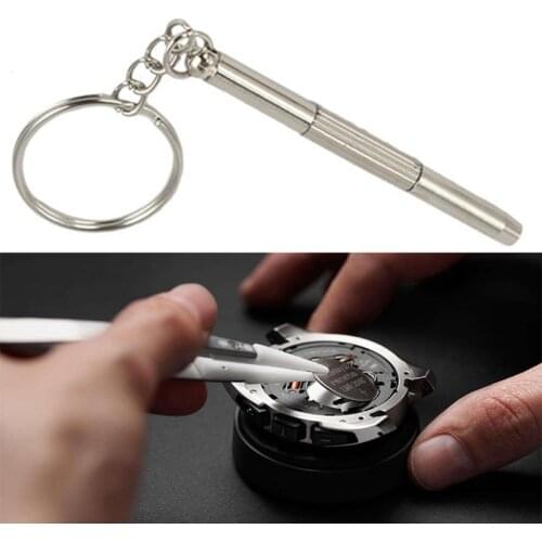 1PC Car Screwdriver Keychain Mini Repair Tool Key Ring Motorcycle Auto For BMW Opel Accessories