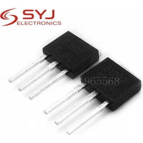 10pcs/lot D1802 B1202 2SD1802 2SB1202 TO-251 new original In Stock