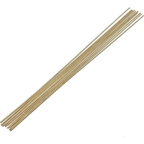 10pcs Welding Rods 250mm length 1.6mm dia Gold Sifbronze Brazing Rods Brass K Gold Platinum Jewelry Welding Tools