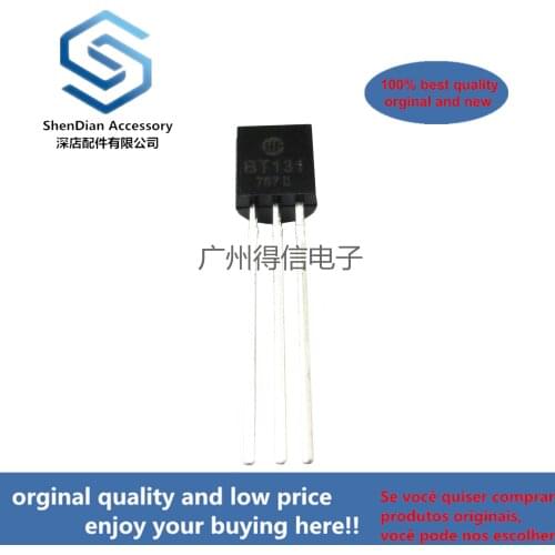 30pcs 100% orginal new BT131-600 BT131 TO-92 Triacs logic level real photo