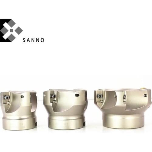 400R straight angle face milling cutter 90 degree cnc milling lathe tools BAP flattened mill cutter