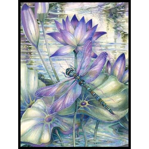 30x40 Round Diamond diy diamond painting 5d for home decor Diamond Painting Animals For Living Room Decoration