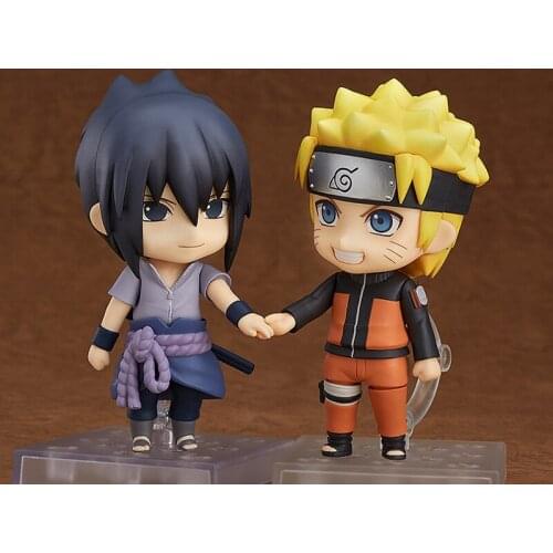 Anime Naruto Shippuuden Q Version Cute Uchiha Sasuke Narutopvc Figure Figurine Toy Height 10cm