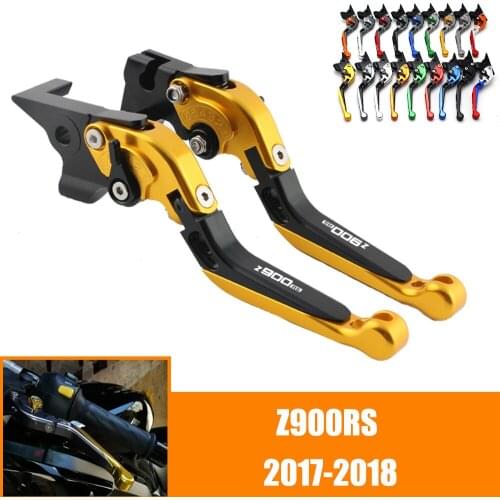 For KAWASAKI Z 900 RS Z900RS 2017 2018 17 18 CNC Motorcycle Adjustable Brake Clutch Lever Levers Folding