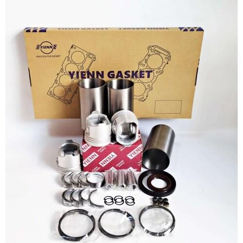 For Kubota D1105 Diesel Engine Parts Piston Piston Ring Full Gasket set Main Bearing Connrod Bearing Water Pump And Thermostat