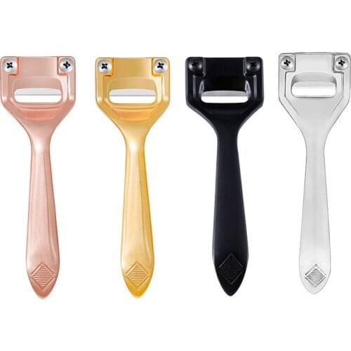 DIY Leather Tool Knife Trench Thinning Professional Leather Skiving Sculpture Knife Cutting with 3 Blades for Folds Bends Seams