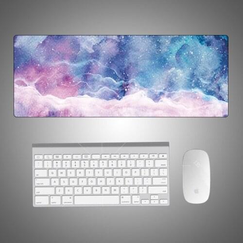 Creative marble color desk mat oversized mouse pad cartoon office