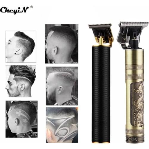 CkeyiN Baber Hair Clipper Professional Hair Trimmer Clipper Men Rechargeable Electric Edge Powerful Haircut Machine Carving Hair