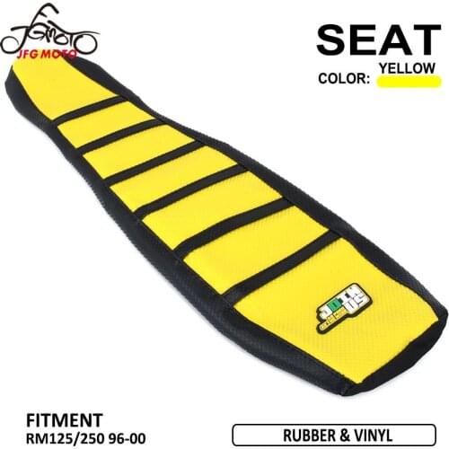 Motorcycle Rubber Vinyl Gripper Soft Seat Cover For Suzuki RMZ250 RMZ 250 2010-2017 10-17 2011 2012 2013 2014 2015 2016 Enduro