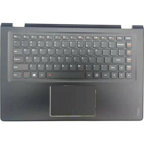 New Lenovo YOGA 700-14ISK Palmrest Upper Case US Keyboard Bezel KB 5CB0K61169