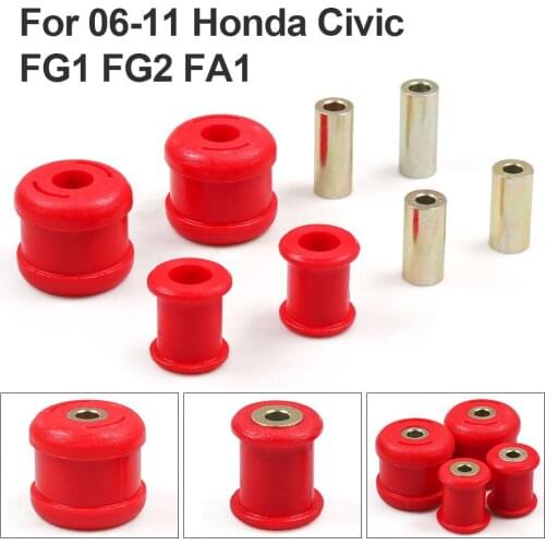 Polyurethane Front Lower Control Arm Bushing Kit High Performance For Honda Civic FG 06-11 TT102161