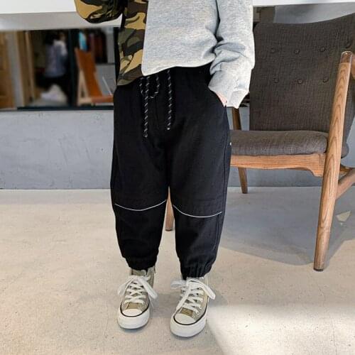 2021 Lasted Spring Summer Thin Casual Pants Boys Kids Trousers Children Clothing Teenagers Formal Outdoor High Quality