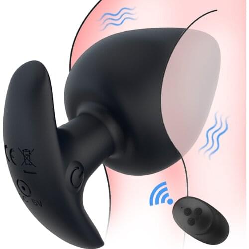 Anal Vibrator for Man Wireless Remote Control Silicone Butt Plug for Gay Plug Sex Toy for Woman Adult Products Prostate Massager