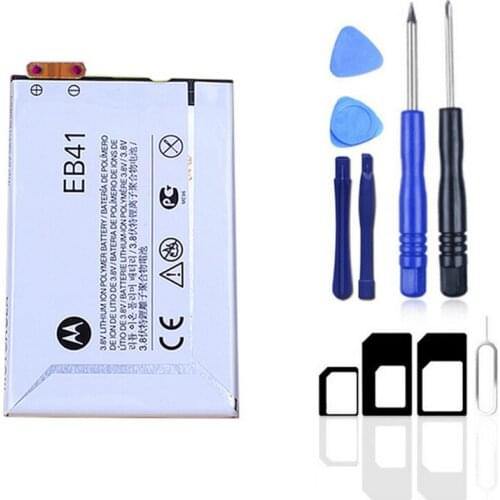 Motorola EB41 Internal Battery SNN5905A Droid 4 XT894 1735m Flex Cable