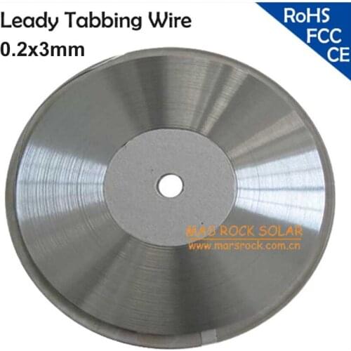 0.2x3mm Leady PV Ribbon Wire, 100% Super Quality, 2KG, Solar Tab Wire for DIY Solar Module.Solar Tabbing Wire