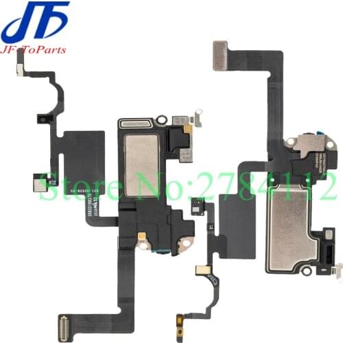 5Pcs Ear Earpiece Flex Replacement For iPhone 12 Pro Max Mini Proximity Light Sensor Sound Earphone Speaker Flex Cable Assembly